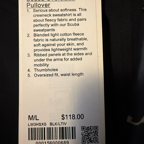 Lululemon Scuba Oversized Pullover - Wordmark - Picture 8 of 13